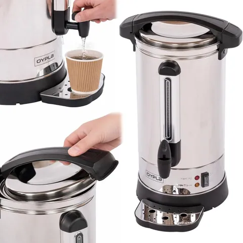 BOXED OYPLA ELECTRICAL 10L CATERING HOT WATER BOILE