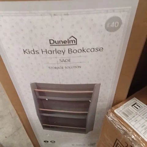 BOXED KIDS HARLEY BOOKCASE SAGE (1 BOX)
