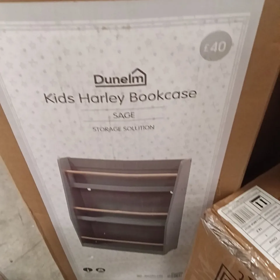 BOXED KIDS HARLEY BOOKCASE SAGE (1 BOX)
