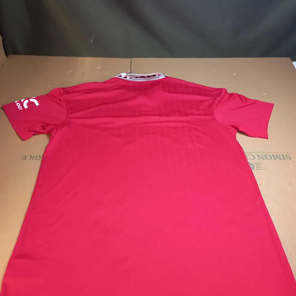 MANCHESTER UNITED FC HOME JERSEY SIZE L