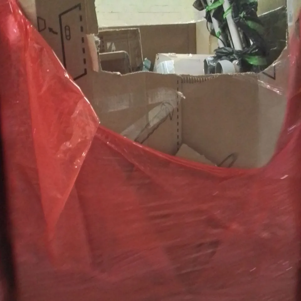 PALLET OF ASSORTED HOUSEHOLD GOODS AND PRODUCTS TO INCLUDE;AIR COOLER,POPUP TENT,BATH MOBILITY BAR
