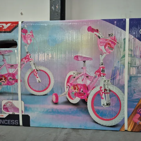 BOXED 14" DISNEY PRINCESS BIKE - COLLECTION ONLY