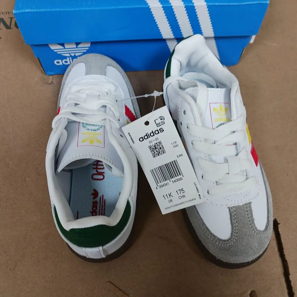 BOXED PAIR OF ADIDAS SAMBA OG C TRAINERS - 11 UK