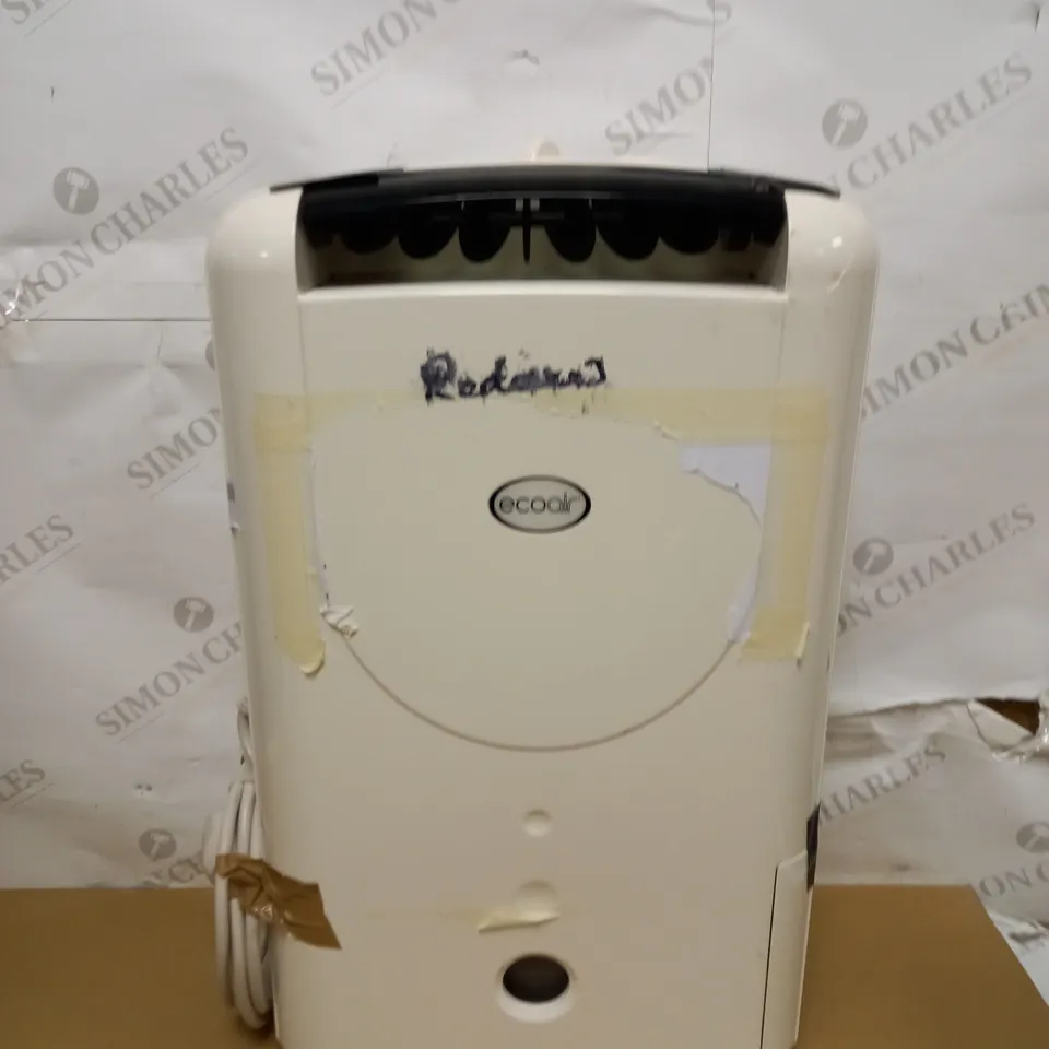 ECO-AIR DD1S DEHUMIDIFIER