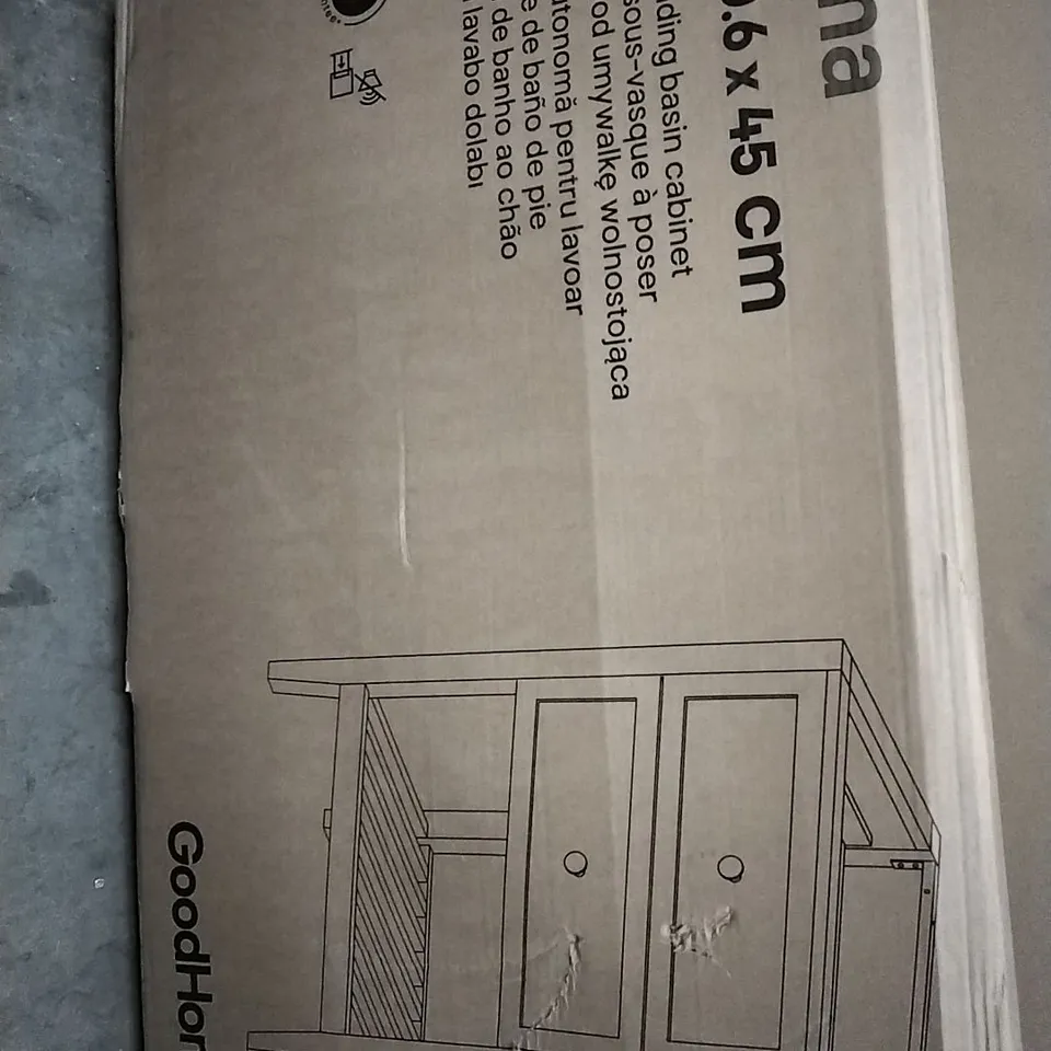 BOXED PERMA FREESTANDING BASIN CABINET