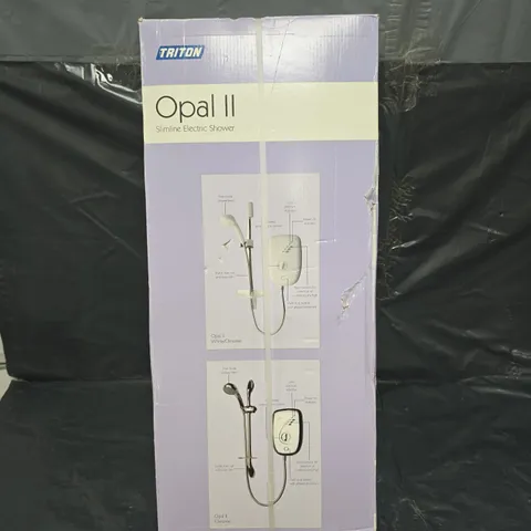 BOXED TRITON OPAL II - SLIMLINE ELECTRIC SHOWER 
