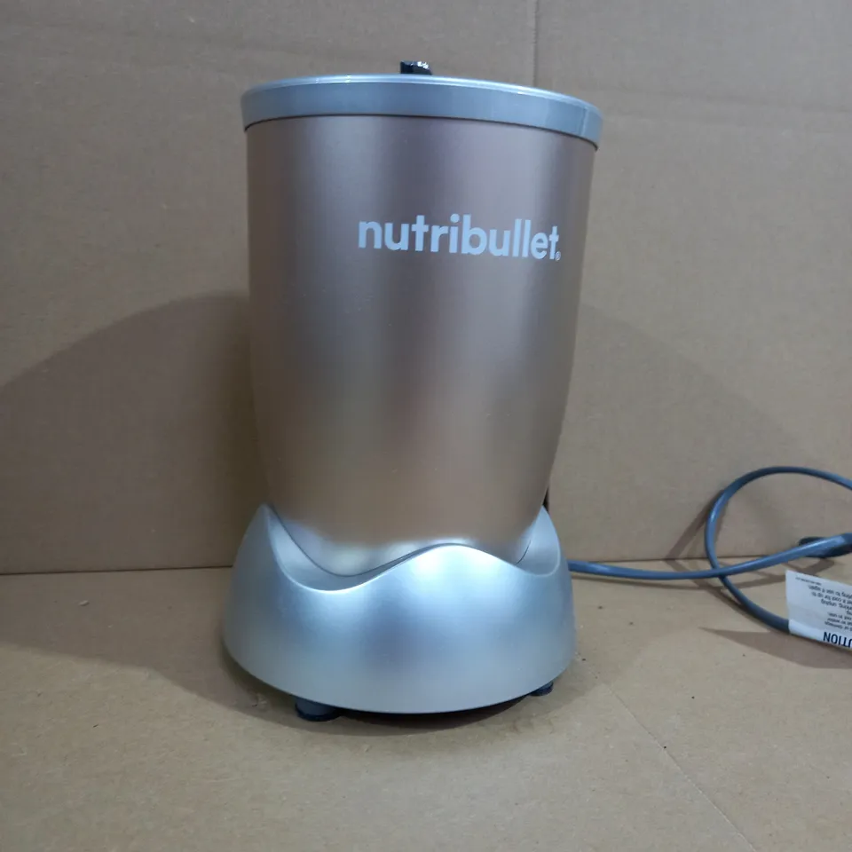 NUTRIBULLET NBLP9 900W BLENDER CHAMPAGNE MULTI-FUNCTION COLD BEVERAGE SMOOTHIE MAKER