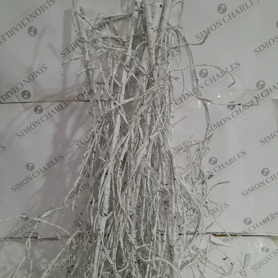 BOXED SANTA'S BEST 7FT PRE-LIT INDOOR/OUTDOOR WILLOW TREE
