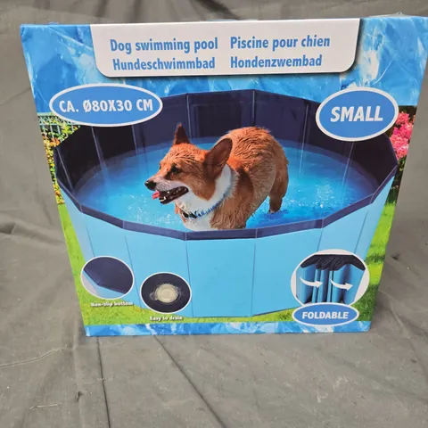 BOXED FOLDABLE DOG SWIMMING POOL - S
