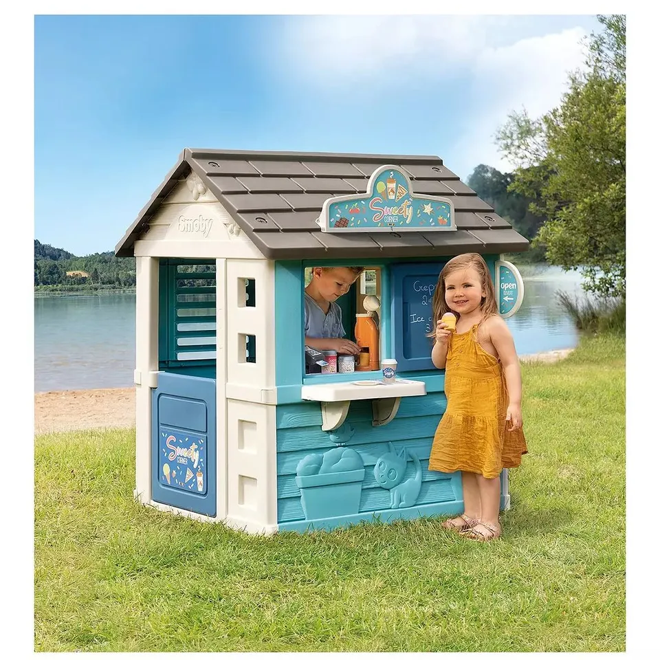 BOXED SMOBY SWEET CORNER PLAYHOUSE RRP £179.99