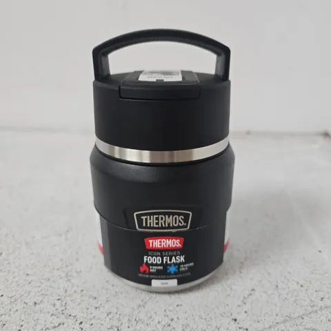 THERMOS ICON SERIES FOOD FLASK IN BLACK