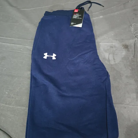 UNDER ARMOUR NAVY TRAINING JOGGERS β SIZE M