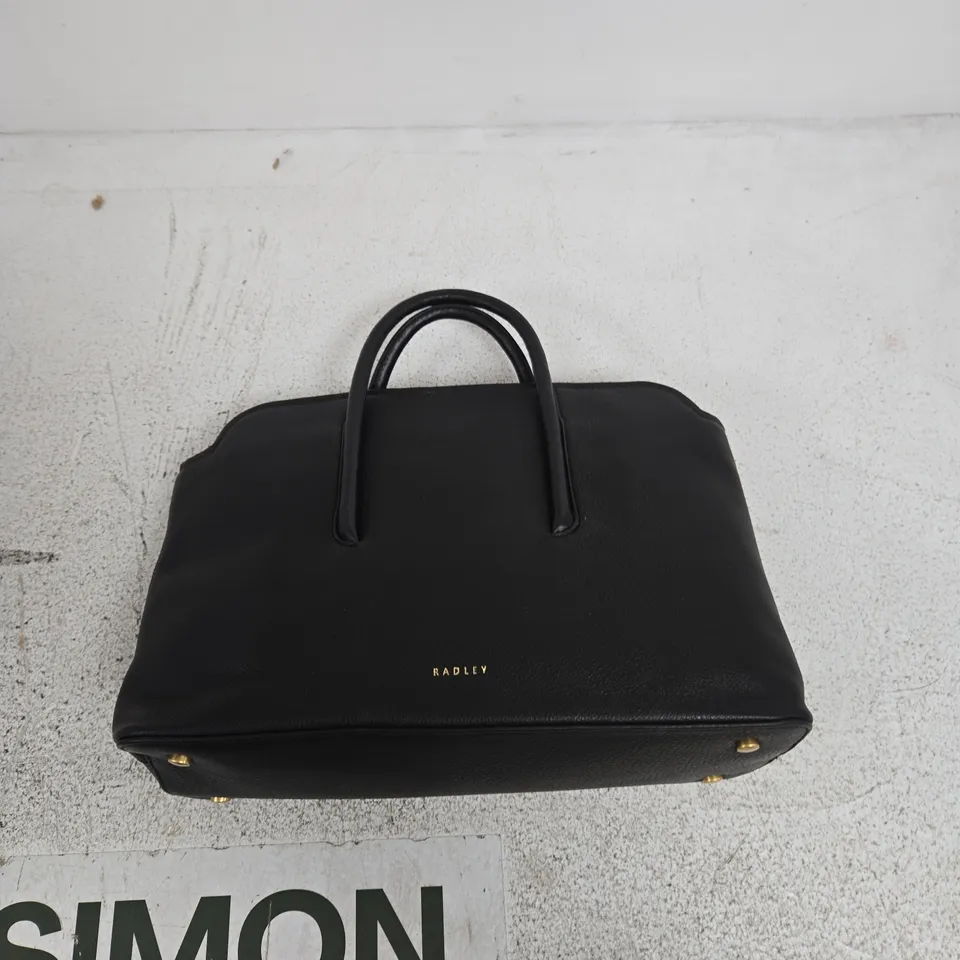 RADLEY BLACK LEATHER HANDBAG