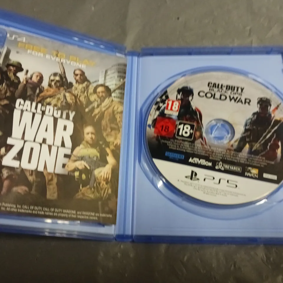 CALL OF DUTY BLACK OPS COLD WAR FOR PS5