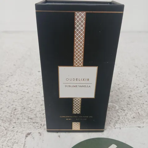 OUDELIXIR SUBLIME VANILLA CONCENTRATED PERFUME OIL – 20ML (BOXED)