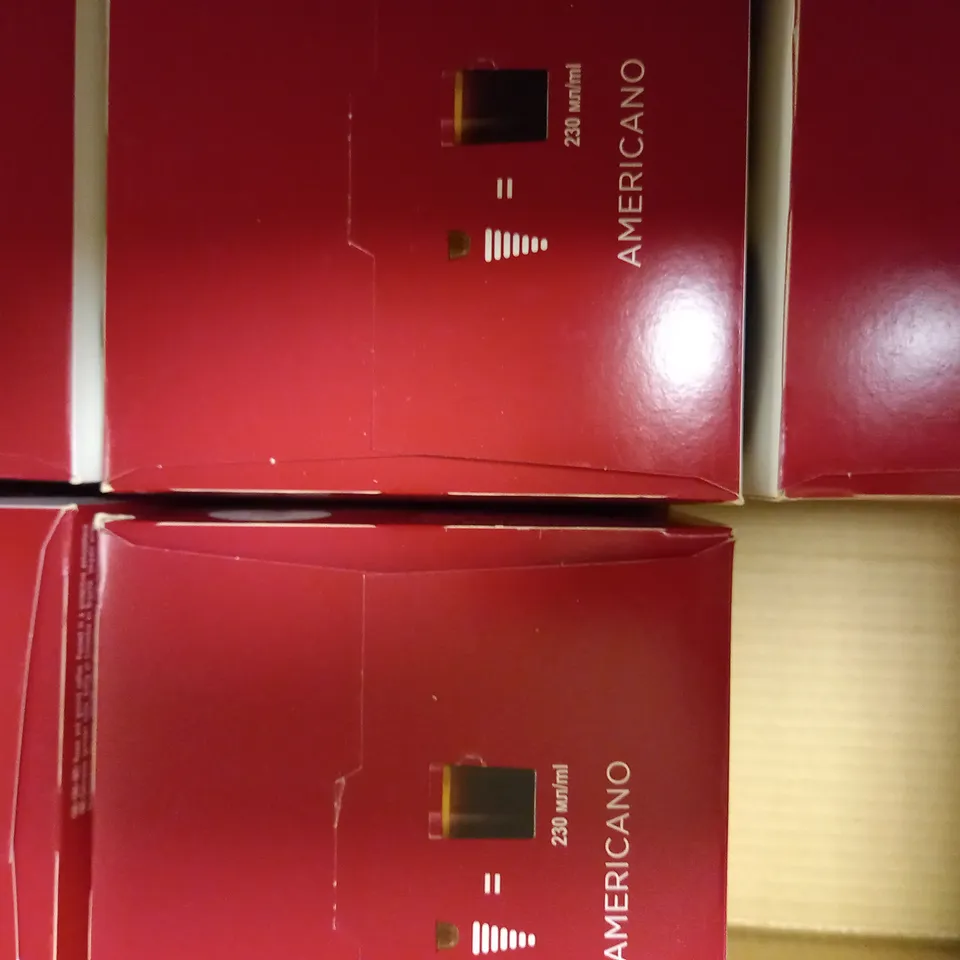 LOT OF 6 PACKS OF NESCAFE DOLCE GUSTO AMERICANO COFFEE CAPSULES (6 PACKS X 30PCS)