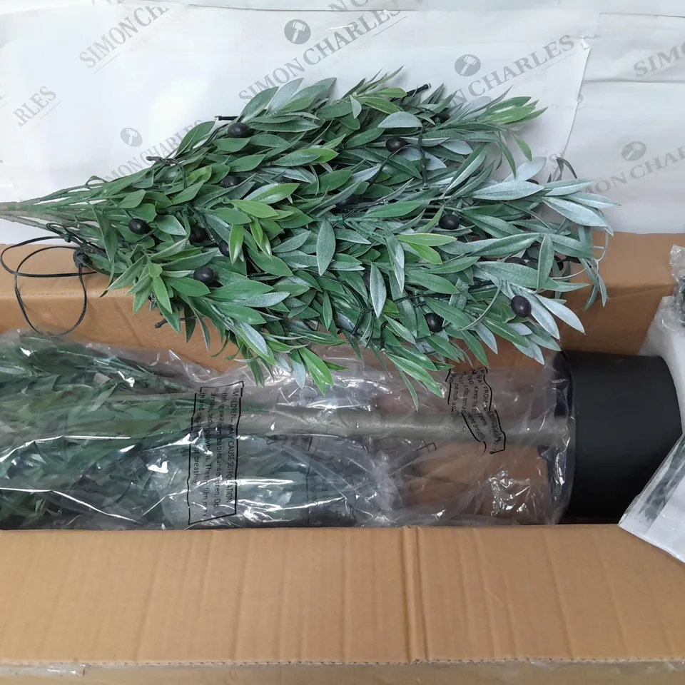 BOXED MY GARDEN STORIES BUSHY LED OLIVE TREE