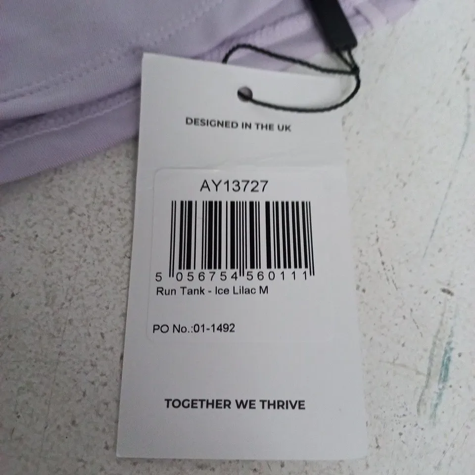 AYBL RUN TANK TOP IN LILAC - M