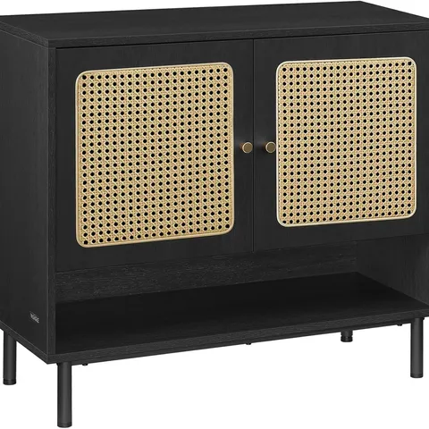 BOXED VASAGLE 3-TIER BOHO STYLE SHOE STORAGE ORGANISER , ASH BLACK