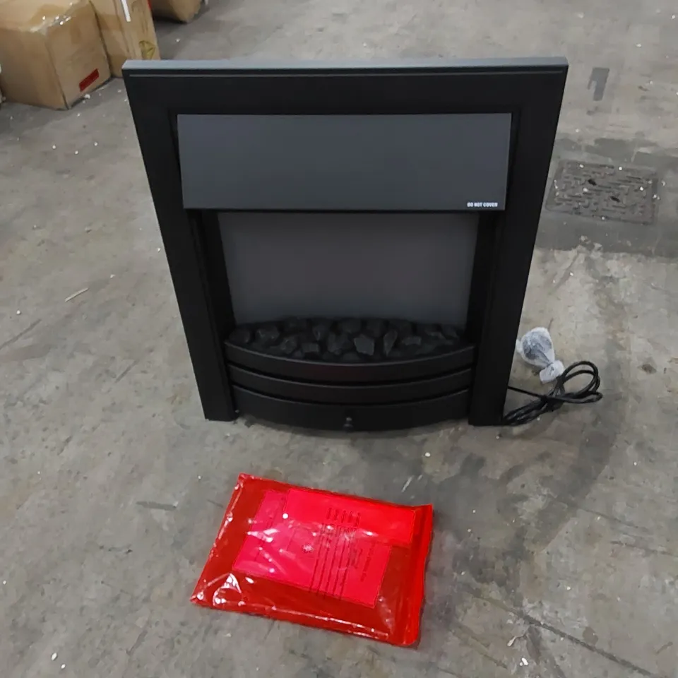 BOXED CLAYTON CASTLETON E112R ELECTRIC FIREPLACE HEATER (1 BOX)