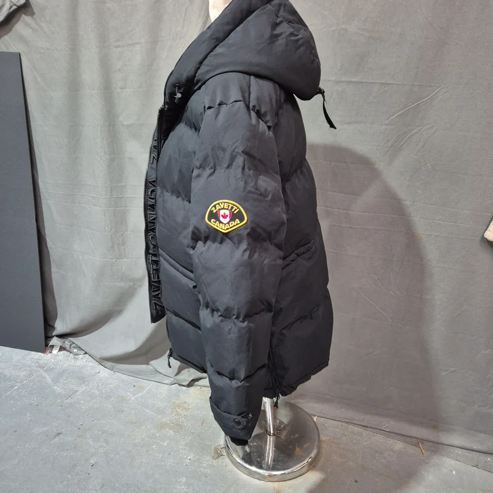 ZAVETTI CANADA WOMEN'S REMILA PUFFER JACKET – JET BLACK – XL