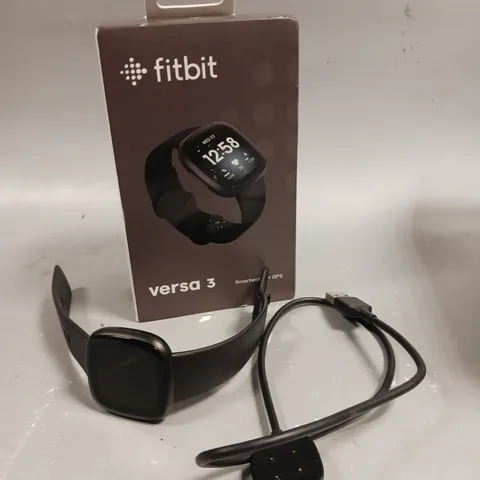 BOXED FITBIT VERSA 3 SMARTWATCH 