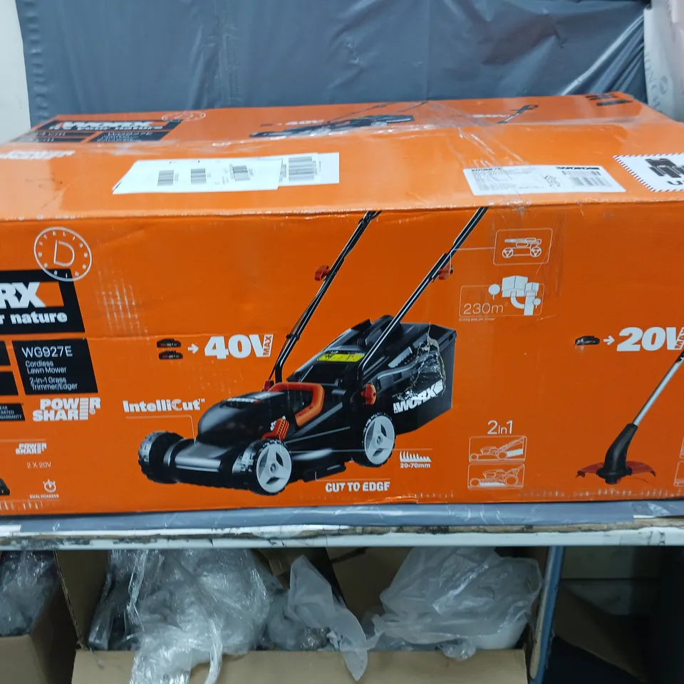 WORKX 20V MAX LAWN TWIC PACK RRP £249.99