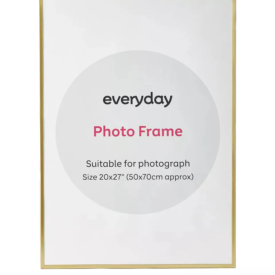 BOXED EVERYDAY PHOTO FRAME IN GOLD 