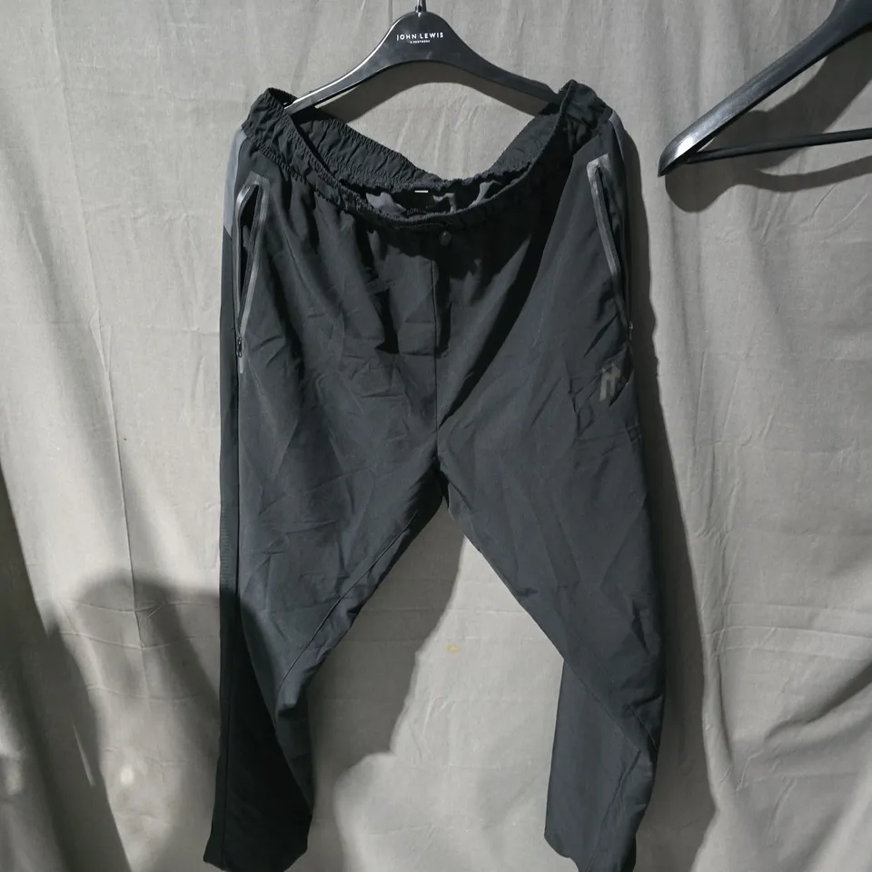 MONTIREX WATERPROOF TROUSERS – BLACK – UK LARGE (L)
