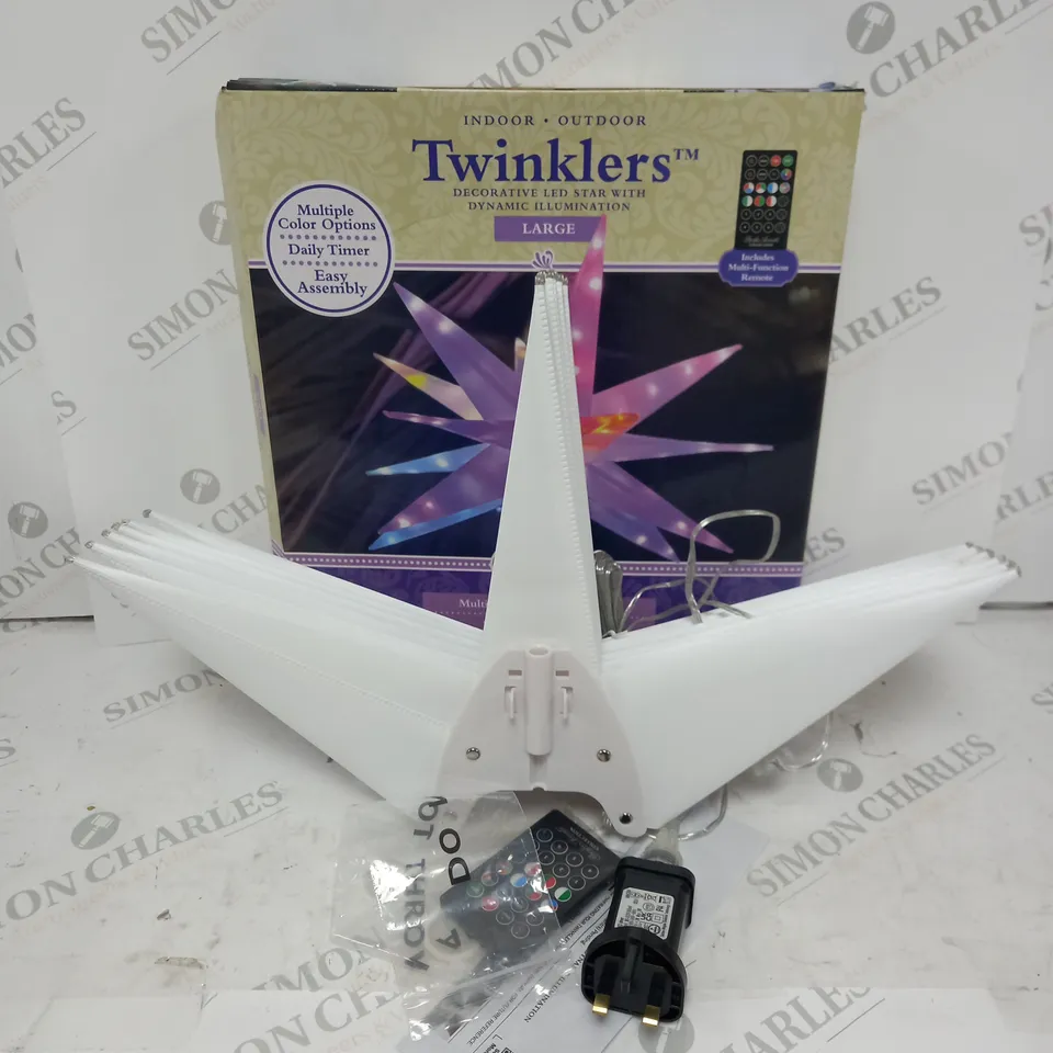 BOXED PACIFIC ACCENTS STAR BURST LIGHT