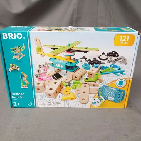 TWO BOXED BRIO BUILDER MOTOR SETS