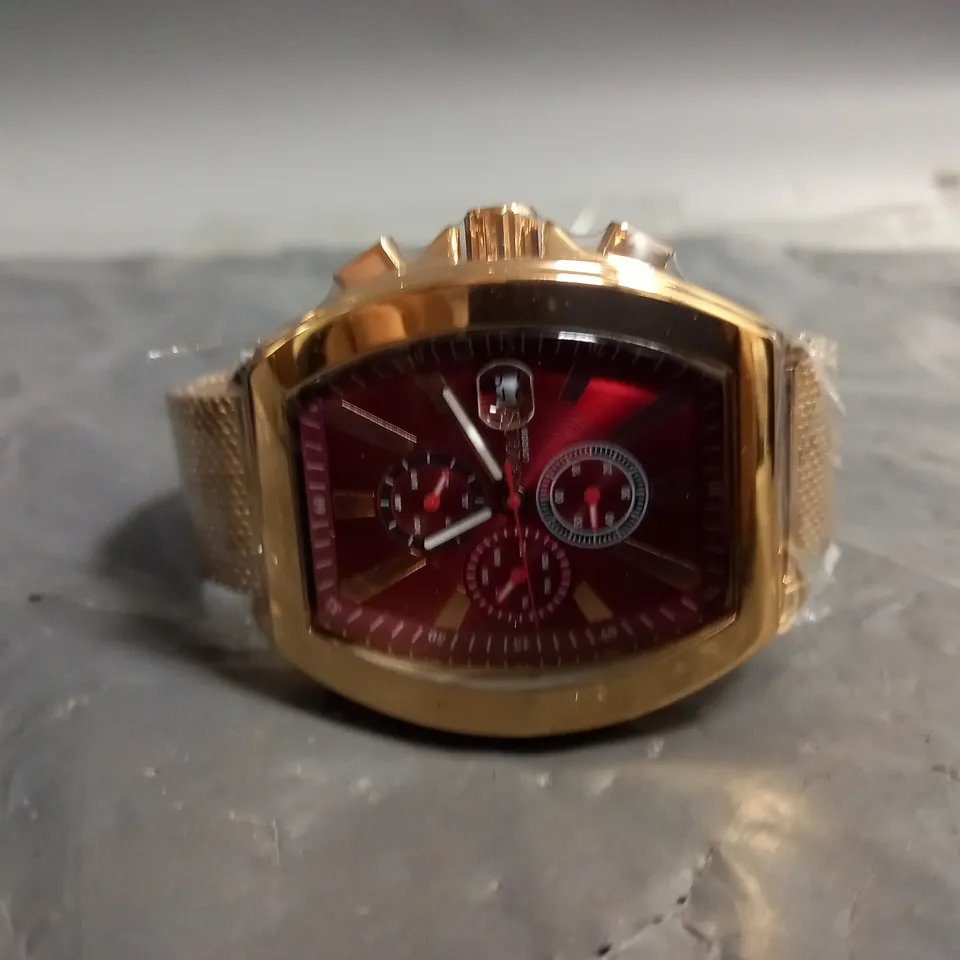 GAMAGES DIVERGENCE ROSE DIAL WATCH