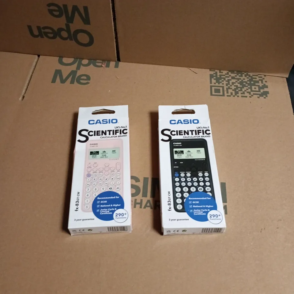 BOX OF APPROXIMATELY 15 CASIO SCIENTIFIC CALCULATOR 