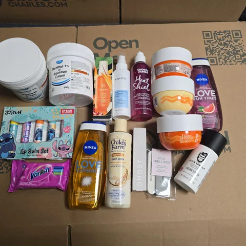 LOT OF APPROXIMATELY 20 ASSORTED HEALTH AND BEAUTY ITEMS TO INCLUDE SLICK GORILLA CREAM STYLER, TROPIC ELIXIR AND BODY STORIES BODY BUTTER