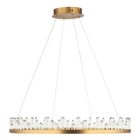 BOXED 305 LIGHT LED WAGON WHEEL CHANDELIER