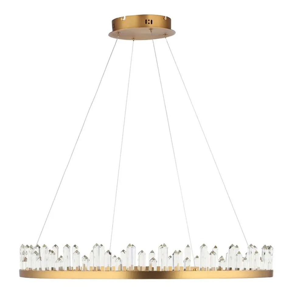 BOXED 305 LIGHT LED WAGON WHEEL CHANDELIER 