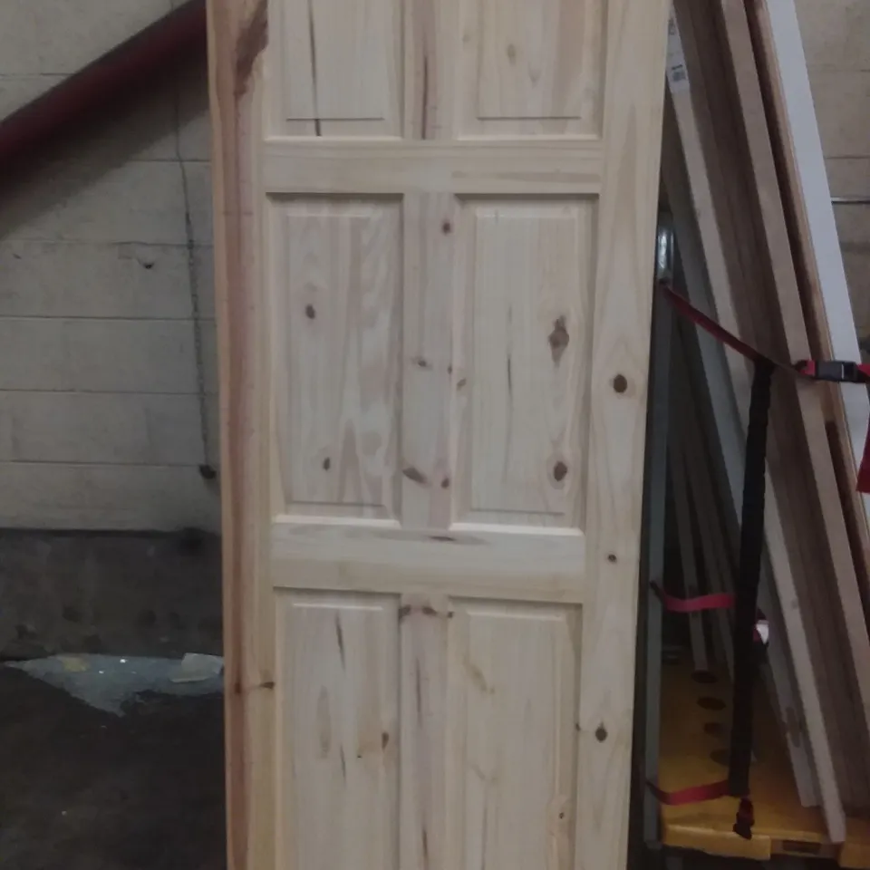 6 PANEL CLEAR PINE INTERNAL DOOR 1985×760MM