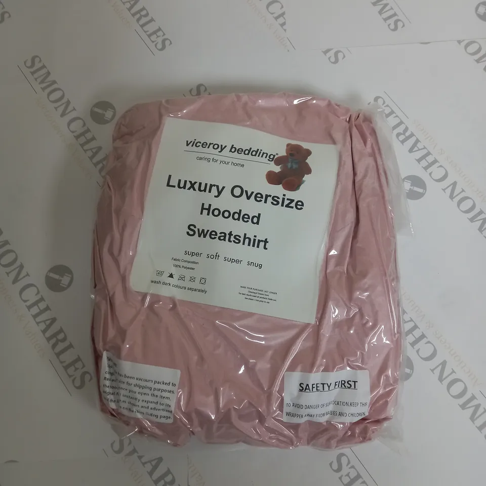 LUXURY OVERSIZE HOODED SWEATSHIRT 