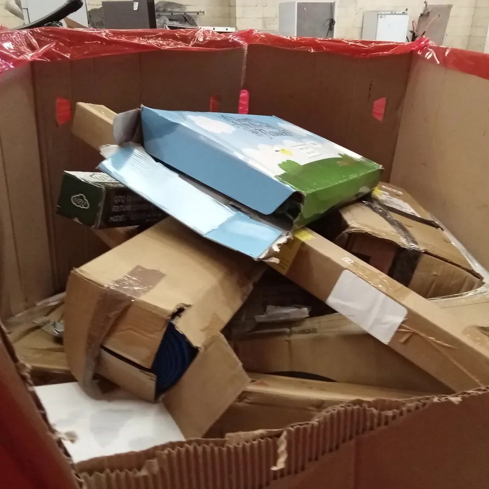 PALLET OF ASSORTED HOUSEHOLD GOODS AND PRODUCTS TO INCLUDE;REPTILE LIGHT, ARTIFICIAL FLOWERS,AREA RUG