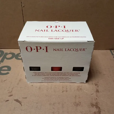 OPI NAIL LACQUER SIX-BOTTLE MINI SET - ASSORTED COLOURS