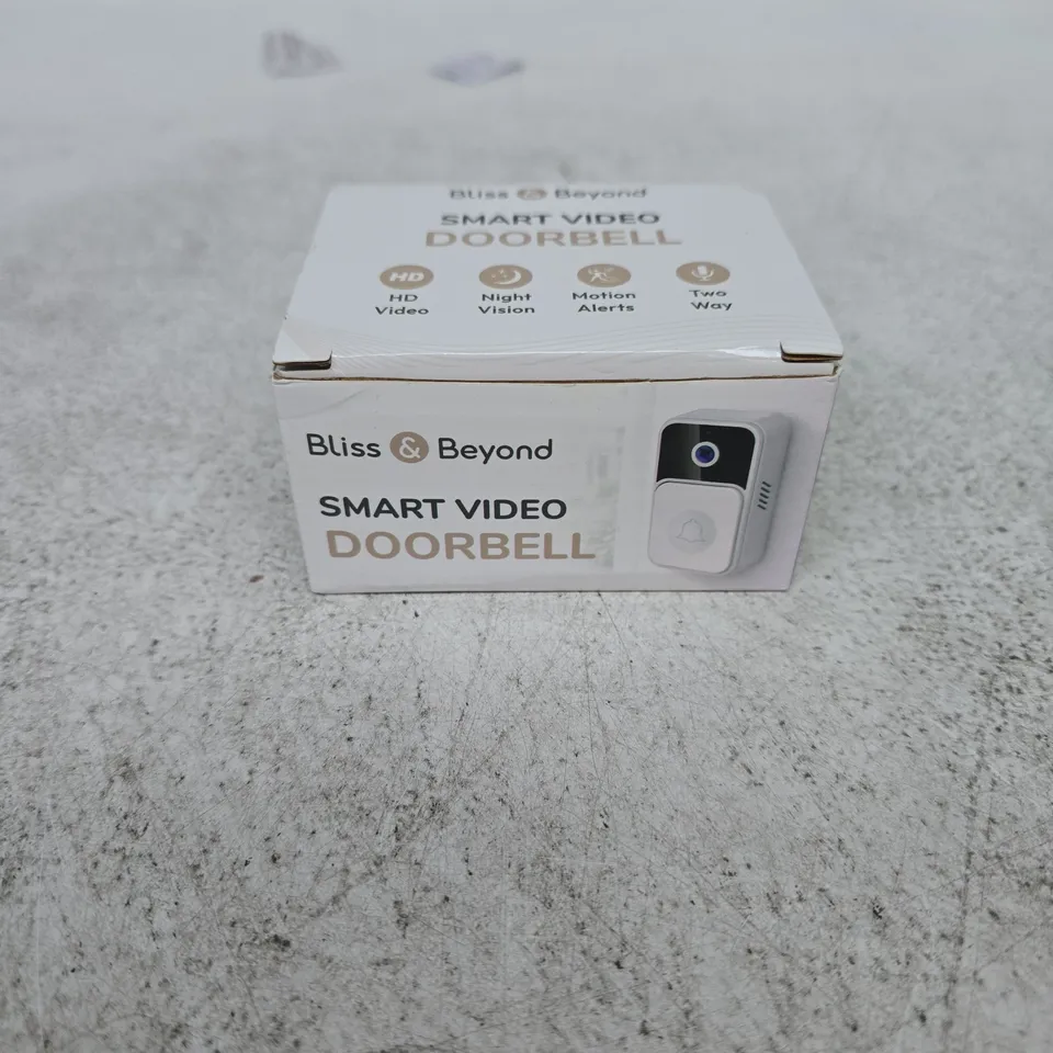 BLISS AND BEYOND SMART VIDEO DOORBELL