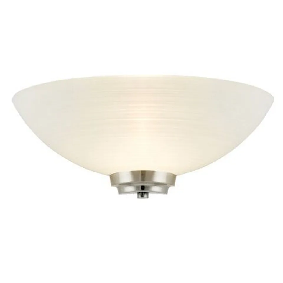 WELLES 1 LIGHT UP LIGHTER FINISH SATIN CHROME 
