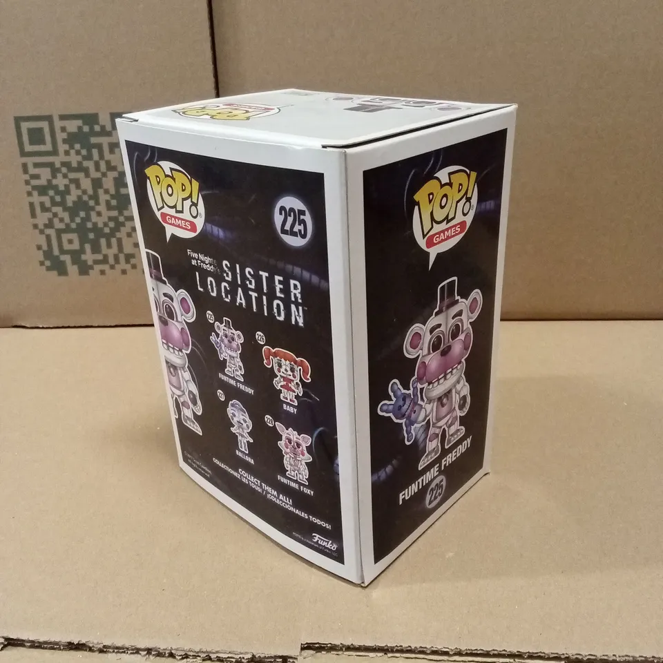 BOXED FUNKO POP FNAF 225 FUNTIME FREDDY