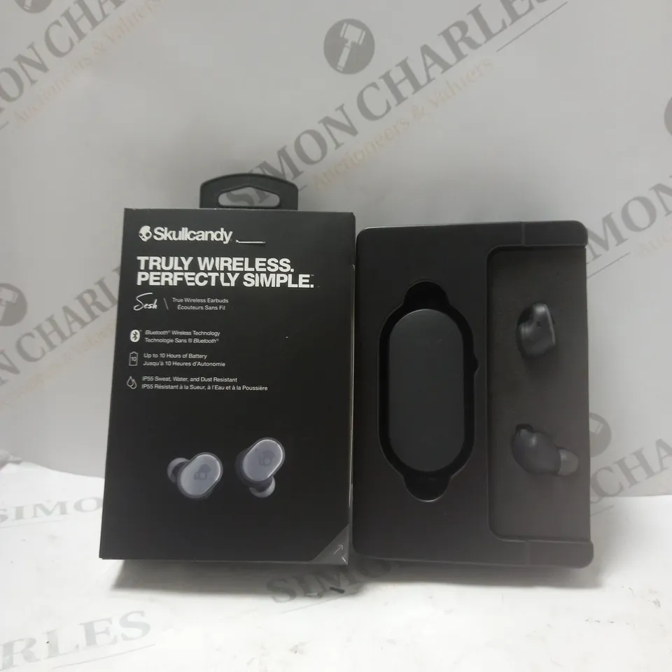BOX OF 2 SKULLCANDY SESH TRULY WIRELESS EARBUDS