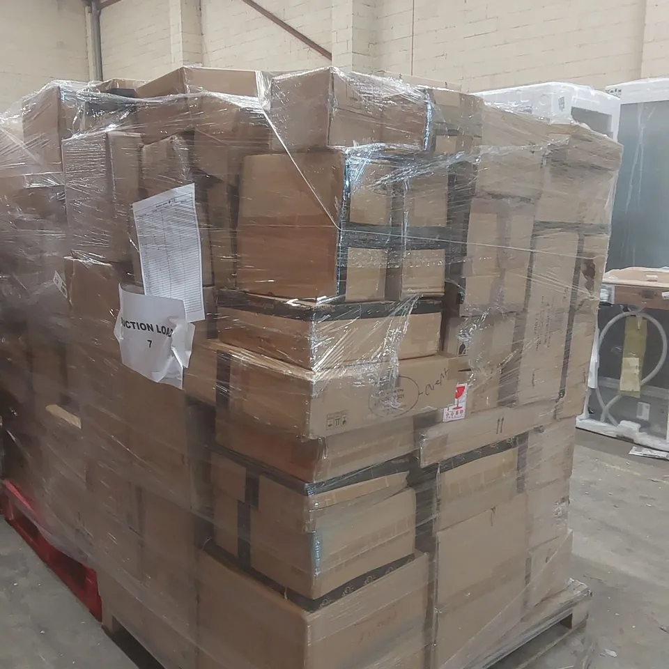 PALLET CONTAINING A VERY LARGE QUANTITY OF ASSORTED DESIGNER LIGHTING PRODUCTS