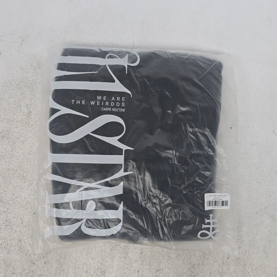 BAGGED KILLSTAR BITTER MORELLE SWEATER DRESS IN BLACK SIZE MEDIUM