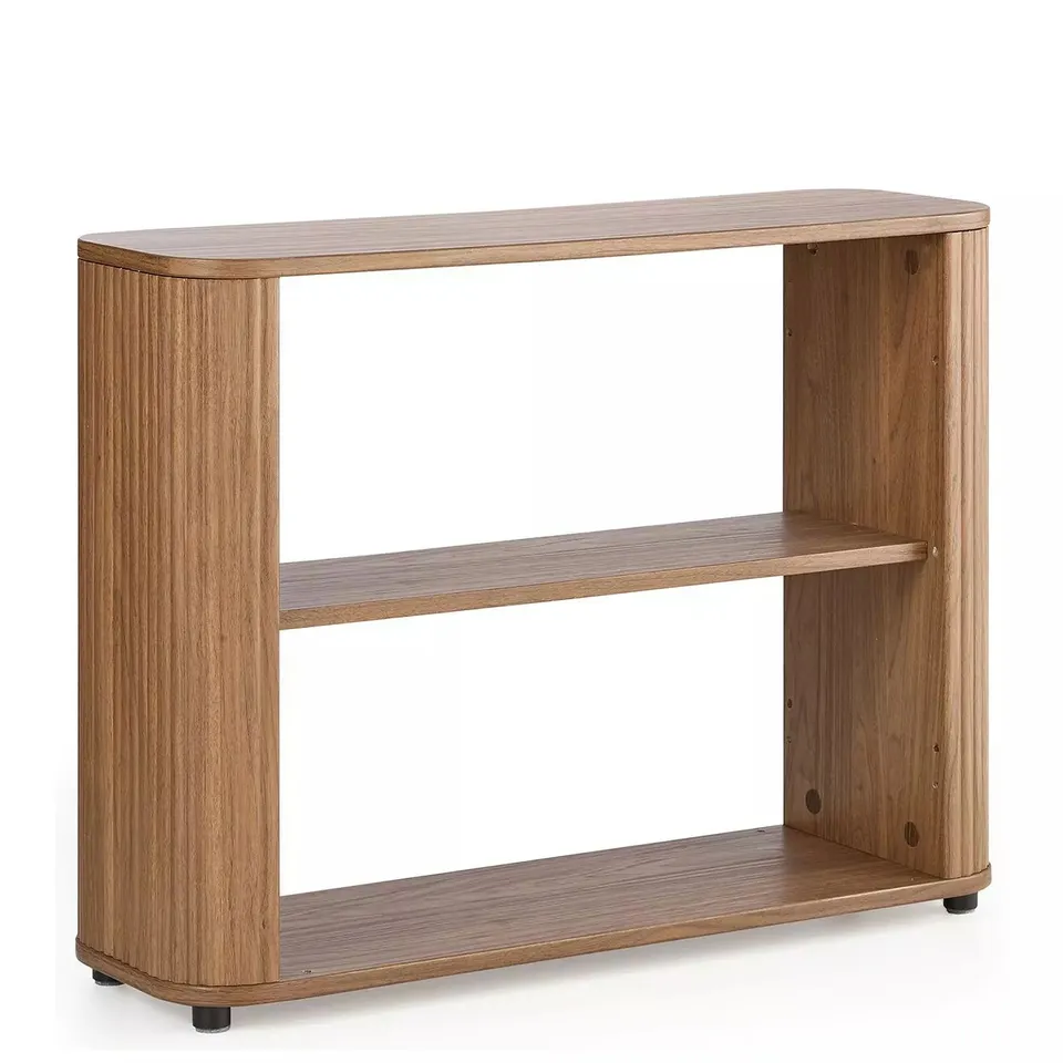 CARINA SOFA SIDE TABLE - MID OAK - COLLECTION ONLY