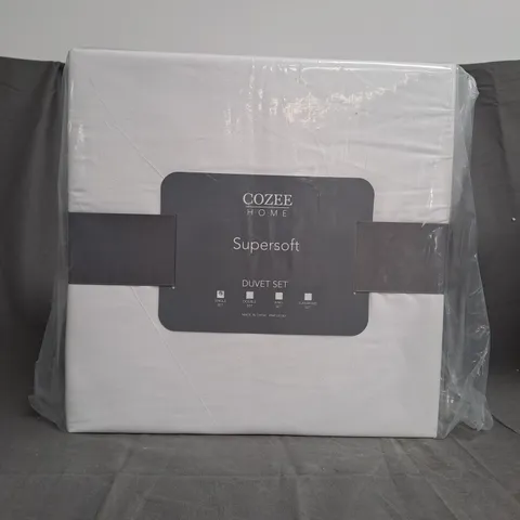 BOXED AND SEALED COZEE HOME SINGLE DUVET SET