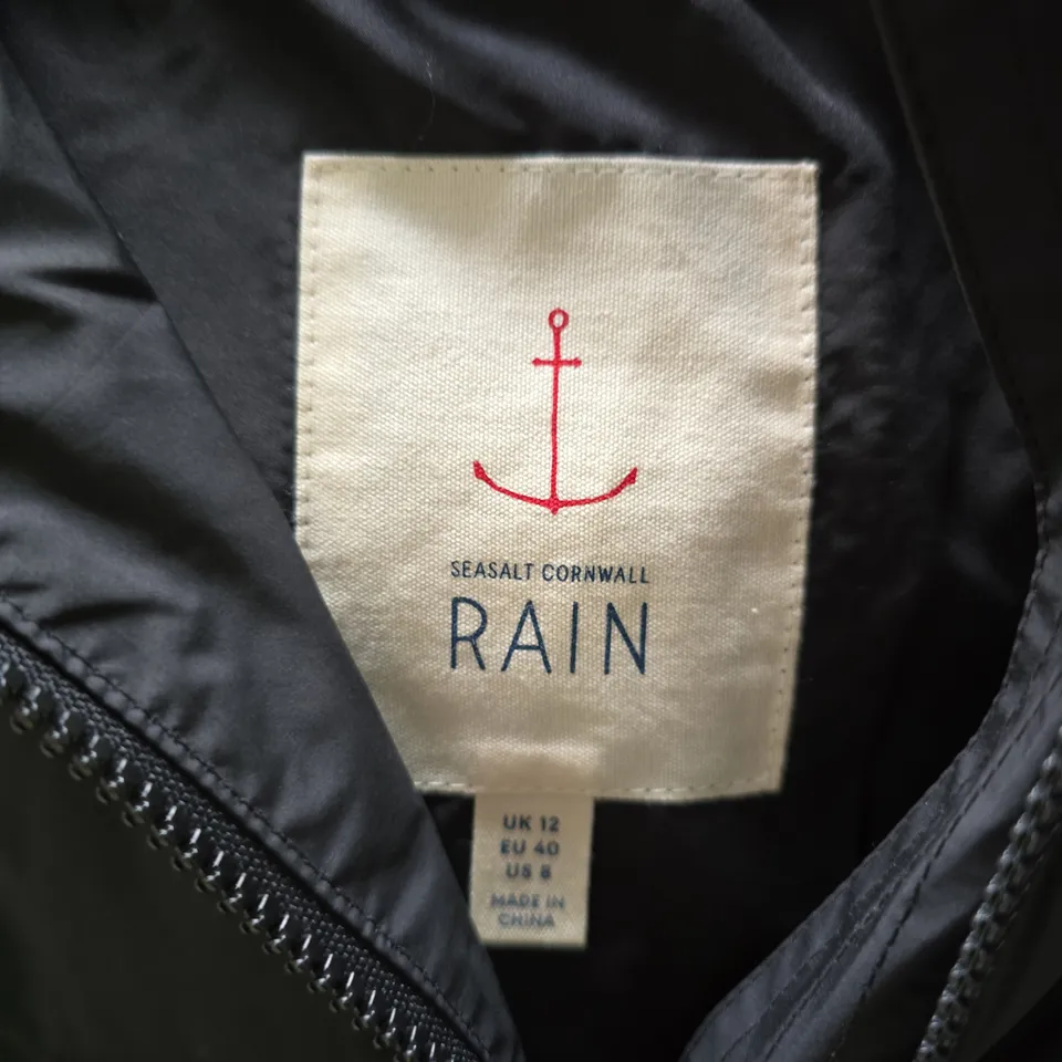 SEASALT CORNWALL RAIN WOMEN'S PUFFER JACKET, UK 12