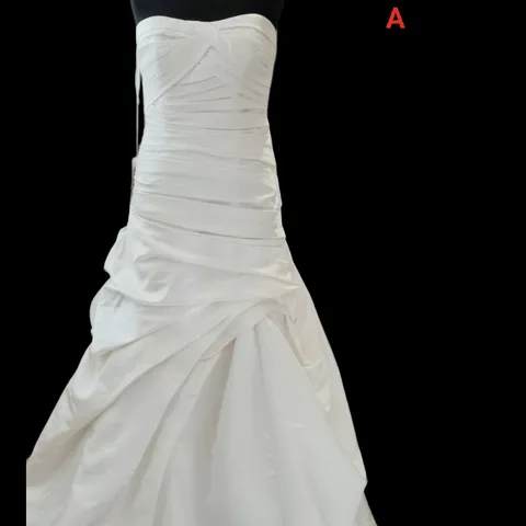 BERKETEX BRIDE WEDDING DRESS, IVORY - SIZE 12